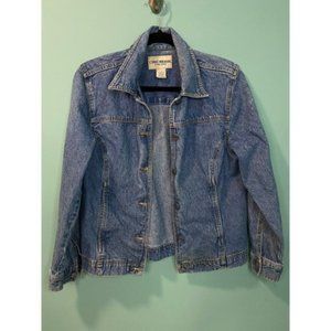 Vintage Cherokee Brand Denim Jacket Made in USA 100% Cotton Button Down Size Sma